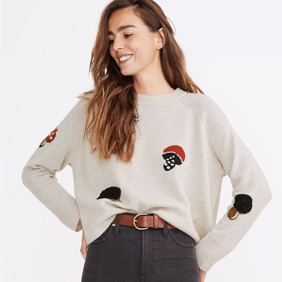 Madewell Intarsia Pullover Sweater - Picture 2 of 8
